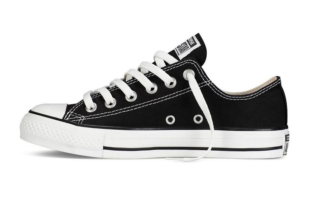 Кеды Converse (Конверс) All Star M9166 черные низкие мужские