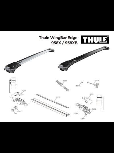 Дуги для стандартных рейлингов WING BAR Edge