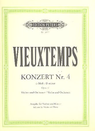 Vieuxtemps Violin Konzert d-Moll Nr.4 op.31