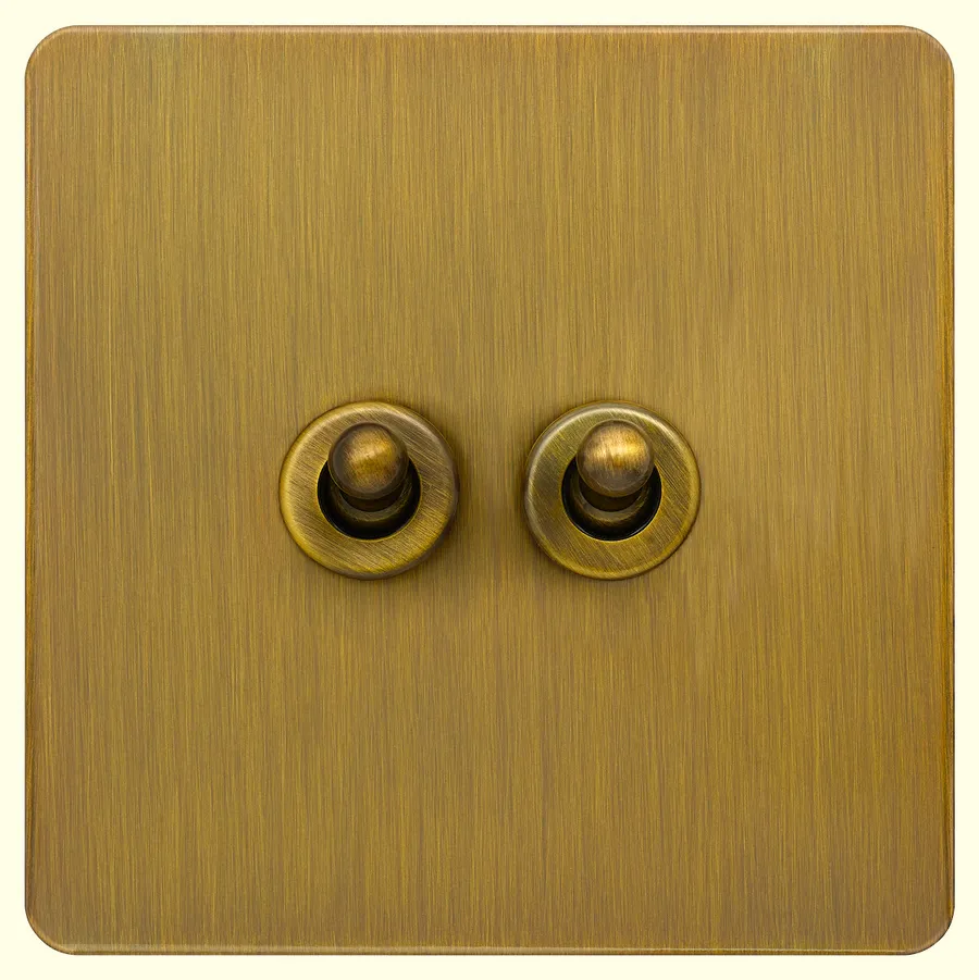 T&J Electric выключатель-тумблер 2-кл