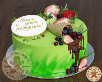 Tort Mama S Dnem Rozhdeniya