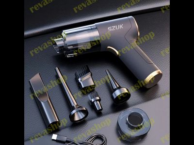 Автомобильный пылесос беспроводной мощный портативный двойного назначения