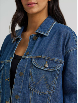 Куртка Wrangler® Women's Girlfriend Denim Jacket