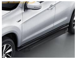 Пороги на Митсубиси асикс черные