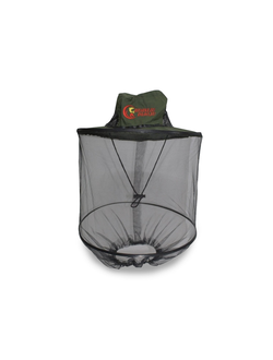 Накомарник-панама диаметр 33см., высота 42см. цвет: темно зеленый, размер: универсальный. (1 упаковка 5шт.)