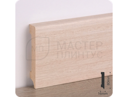 Плинтус деревянный ламинированный Дуб рене