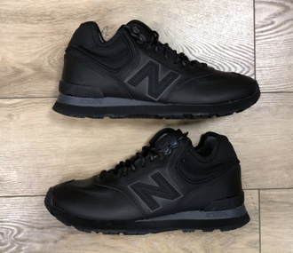 Кроссовки New Balance 574 Mid Black Зимние