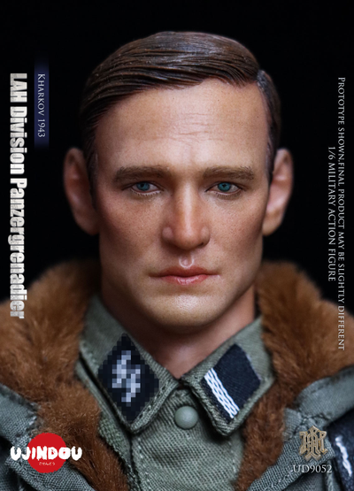 ПРЕДЗАКАЗ - Немецкий панцергренадер - Коллекционная фигурка 1/6 WWII LAH Division Panzergrenadier 1943 (UD9052) - UJINDOU ?ЦЕНА: 23300 РУБ.?