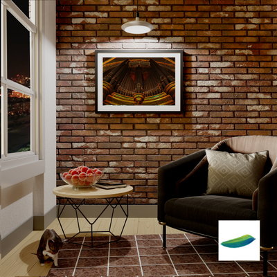 Постер «Орган» из коллекции «Музыка».