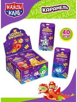 Мягкая карамель с тату "Супер Стик с Тату" (семь королевств) 5гр*40шт*12 бл.