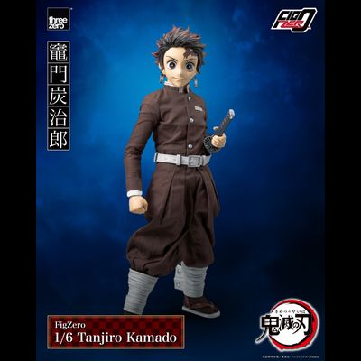 Танджиро Камадо ("Клинок, рассекающий демонов") - Коллекционная фигурка 1/6 Demon Slayer Tanjiro Kamado (3Z06670W0) - Threezero