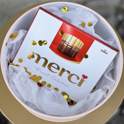 Шоколадные конфеты Merci 250 гр.