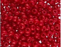 БИСЕР PRECIOSA 10/0 - 5г - 93210 НЕПРОЗРАЧНЫЙ ГЛЯНЦЕВЫЙ КРАСНЫЙ
