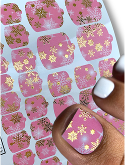 Пленки для педикюра с фольгой VIP-052