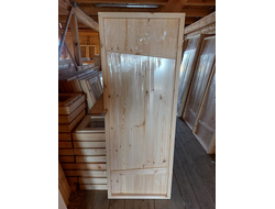 Дверь для бани деревянная 1600х700х40