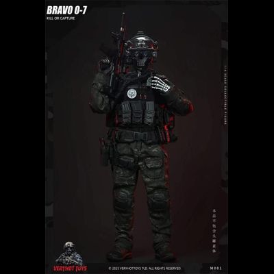 ПРЕДЗАКАЗ - Саймон "Гоуст" Райли (Ghost, CoD Modern Warfare)  - Коллекционная ФИГУРКА 1/6 scale BRAVO 0-7 KILL OR CAPTURE (M001) - VERYHOTTOYS ?ЦЕНА: 17600 РУБ.?