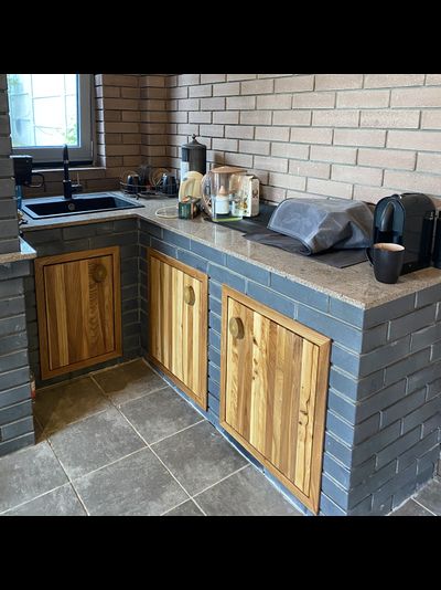 фасады из карагача