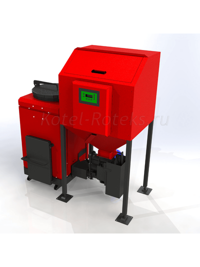 Пеллетный котёл Roteks 25 кВт