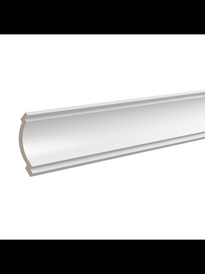 Потолочный карниз Ultrawood CR2340, из ЛДФ-декора, под покраску, 2 m.