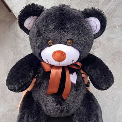 Плюшевый медведь 120 см черный Феликс