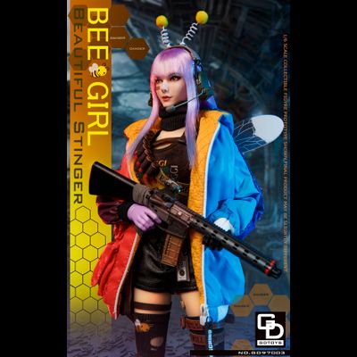 Пчелка, девушка-стрелок - КОЛЛЕКЦИОННАЯ ФИГУРКА 1/6 scale END BEE GIRL (GD97003) - GDTOYS