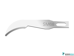 Лезвие SM 68 Fine (нержавеющая сталь) для микрохирургии