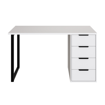 Стол С-402 белый структурный/меренга