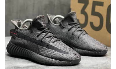 Кроссовки Adidas Yeezy Boost 350 V2 Static Total Black Reflective