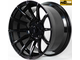 Комплект дисков R17 9,5J ET+25 5*114,3 Shogun RS-Z Черный (S136)