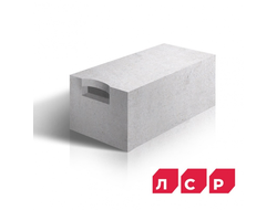 Газобетон ЛСР D400, 250х250х625мм, плоские торцы с захватными карманами