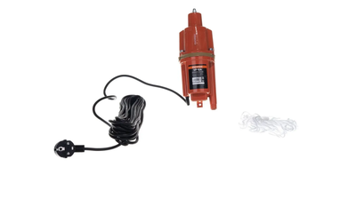 Насос погружной вибрационный PATRIOT VP 10А, нижний забор, 300 Вт, 18 л/мин, H-70 м, D-96 мм. термозащита