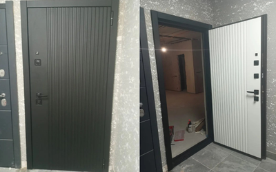 ЛАЙНДОР. ЭКСТРА  УЛЬТРА 117 мм (ТРЕХКОНТУРНАЯ). ЧЕРНЫЙ КВАРЦ/ БЕЛЫЙ МАТОВЫЙ