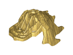 Bionicle Chest Armor, Jagged Spiky, Pearl Gold (20475 / 6133158)