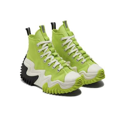 172066C Converse Run Star Motion высокие салатовые фото