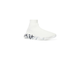 Balenciaga WOMEN'S SPEED 2.0 GRAFFITI RECYCLED KNIT TRAINERS IN WHITE белые женские