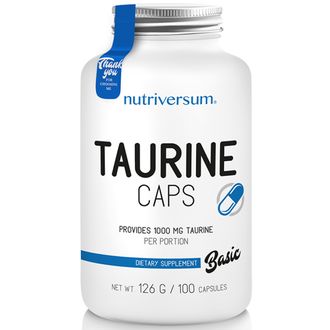 (Nutriversum) Taurine - (100 капс)