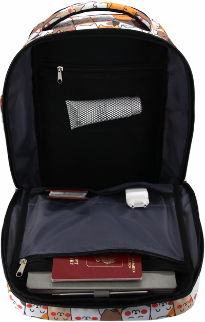 Рюкзак Сумка Чемодан ручная кладь 40x20x25 Optimum Ryanair RL, котики