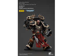 Избранный Черного Легиона (Warhammer 40k) - КОЛЛЕКЦИОННАЯ ФИГУРКА 1/18 Black Legion Chosen with Bolt Pistol and Power Fist (JT00966) - JOYTOY