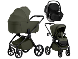 Коляска 3в1 Sweet Baby Elegante Therma Colore, цвет Green / Зеленый (Premier)