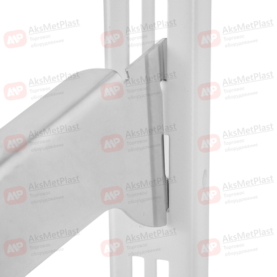 2247DX/SX Полкодержатель хром левый-правый откидной прямой и наклонный под полку 250 мм для системы Базис/Canalina/Global