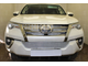 Защита радиатора Toyota Fortuner 2015- (6 частей) chrome верх PREMIUM