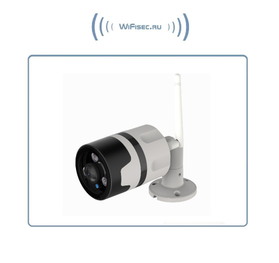 Панорамная уличная WiFi/LAN видеокамера с DVR. Full HD 1080p, 2 Mp (EyeCloud)