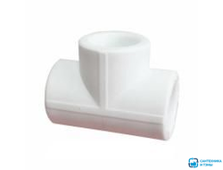 Тройник VALFEX 20 белый
