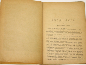 Фриче В. Эмиль Золя (Кому пролетариат ставит памятники). М.: Отдел Печати Московского Совета Р. и К.Д., 1919.