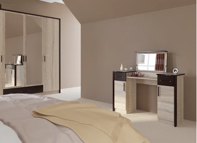 Туалетный стол Эшли, венге, сонома