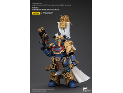 Претор Ультрамарин с силовым мечом (Warhammer Horus Heresy) - КОЛЛЕКЦИОННАЯ ФИГУРКА 1/18  Ultramarines Legion Praetor with Power Sword and Volkite Serpenta (JT00126) - JOYTOY