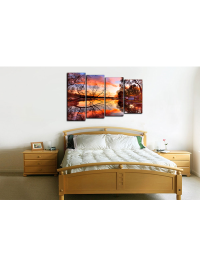 Модульная картина "Идеальный вечер"