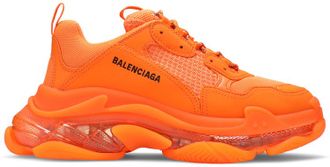 Balenciaga Triple S Sneaker Clear Sole Orange