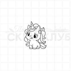 штамп единороги