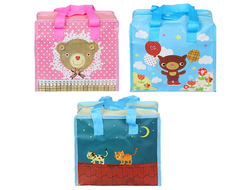 Сумка хозяйственная для детей, полипропилен, 20x25см, 3 дизайна